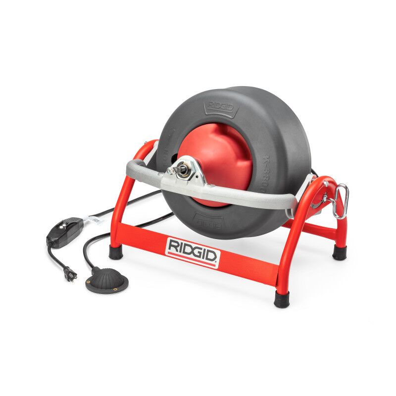 K-3800 Drum Machine by RIDGID | Compact, Powerful Indoor Drain Cleaner (Model 53117) | J.M. McKinney Co 53117 - K-3800 Drum Machine by RIDGID®