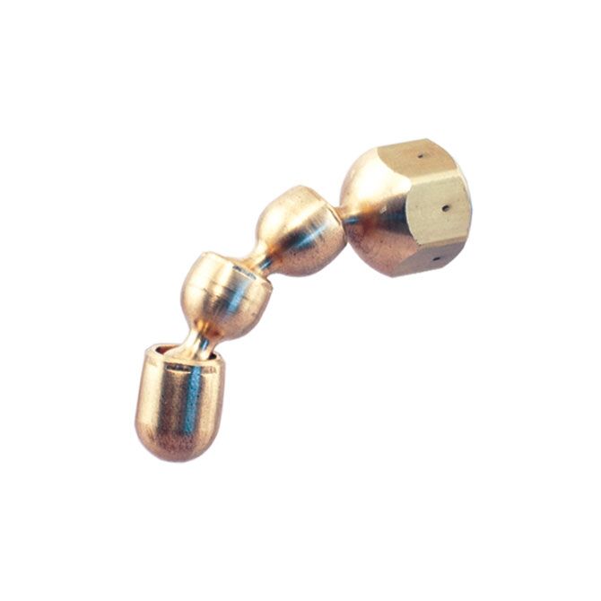 Gorlitz 1/8" Drop Head Nozzle 6 Rear Jets | JN 09B | J.M. McKinney Co JN 09B - Gorlitz Drop Head Nozzle - 1/8" - 6 Rear Jets