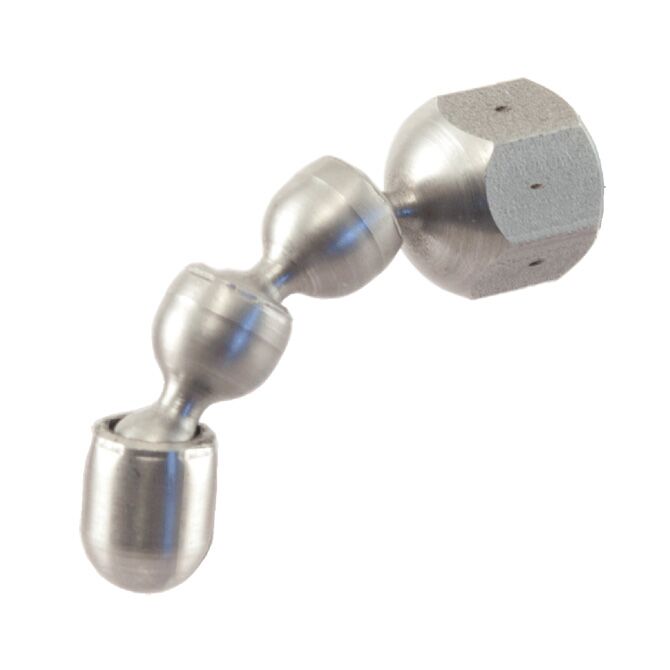 Gorlitz 1/4" Drop Head Nozzle 6-Rear Jets | JN 19 | J.M. McKinney Co JN 19 - Gorlitz Drop Head Nozzle - 1/4" - 6-Rear Jets