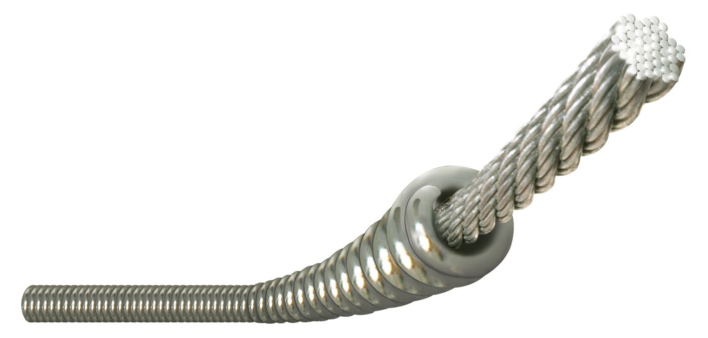 General Pipe Cleaners 25EM4 - Flexicore® Cable (25-ft x 5/8-in with Male and Female Connectors) | J.M. McKinney Co General Pipe Cleaners 25EM4 - Flexicore Cable (25-ft x 5/8-in with Male and Female Connectors)