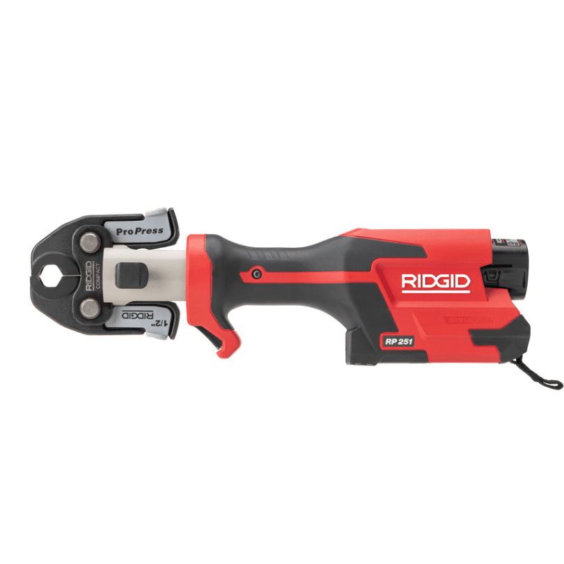 RIDGID RP 251 Press Tool — Compact 360° Power for Fast, Flame-Free Connections | J.M. McKinney Co RIDGID RP 251 Press Tool — Compact 360° Power for Fast, Flame-Free Connections - Image 2