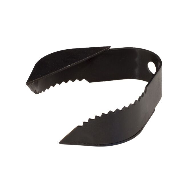 Gorlitz Grease Blade Round Teeth 1" x 3" | K 28 | J.M. McKinney Co K 28 - Gorlitz Pear Shape Teeth Round Blade - 1" X 3"