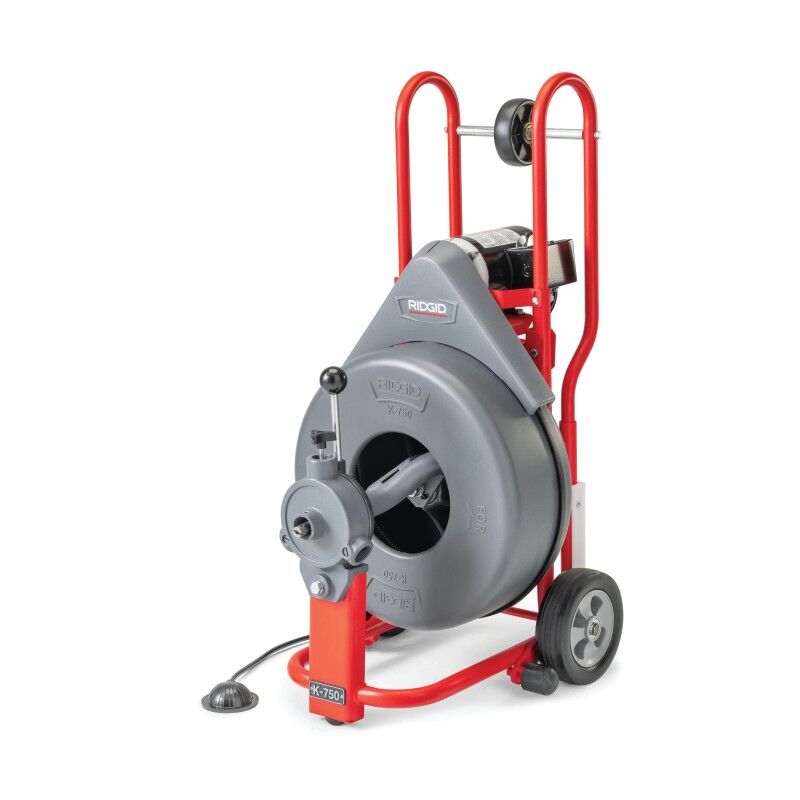 RIDGID K-750 Drum Machine | Heavy-Duty Lateral Line Cleaner (47047) | J.M. McKinney Co 47047 - K-750 Drum Machine by RIDGID®