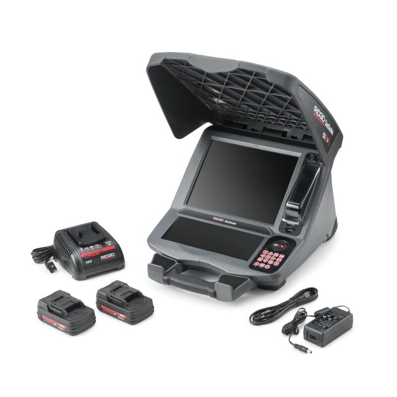 RIDGID SeeSnake CS12x (57288) | High-Resolution Inspection Monitor with Wi-Fi | J.M. McKinney Co RIDGID SeeSnake CS12x (57288) | High-Resolution Inspection Monitor with Wi-Fi