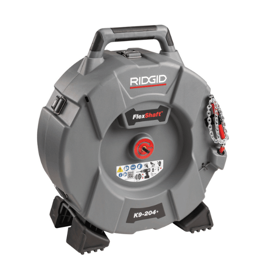 RIDGID K9-204+ FlexShaft Machine | 2″–4″ Pipe Cleaning System (Model 76198) | J.M. McKinney Co RIDGID® K9-204+ FlexShaft® Machine _ 76198 -3