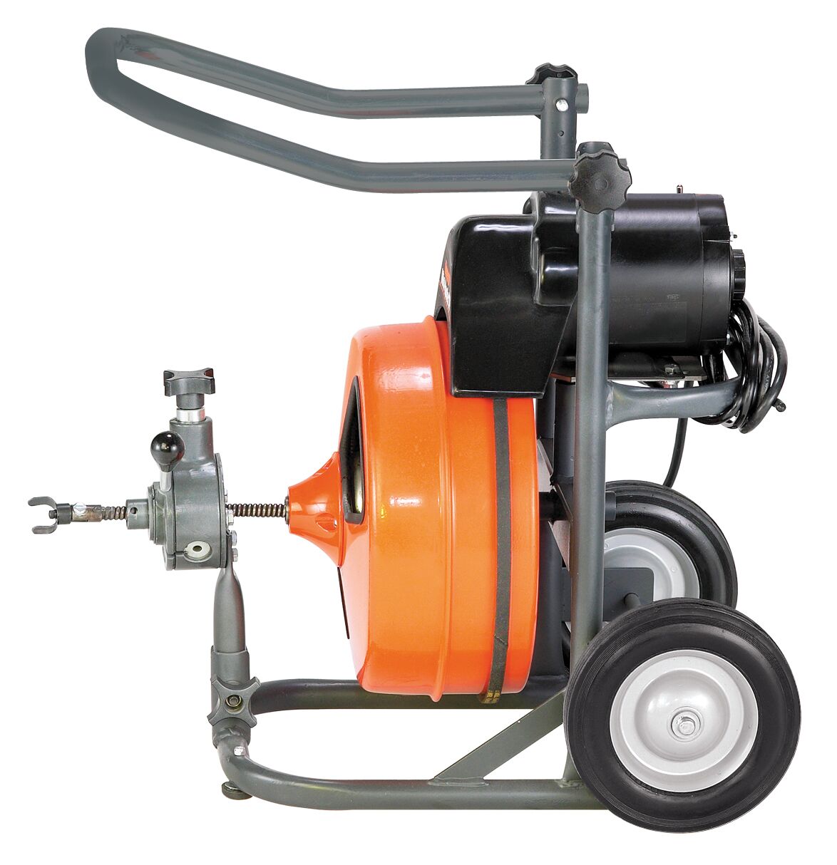 General Pipe Cleaners P-XP-B Mini-Rooter XP Drain/Sewer Cleaning Machine W/ 75' x 3/8"Cable & 4 Pc Cutter Set | J.M. McKinney Co Mini-Rooter XP P-XP-B folded | General Pipe Cleaners