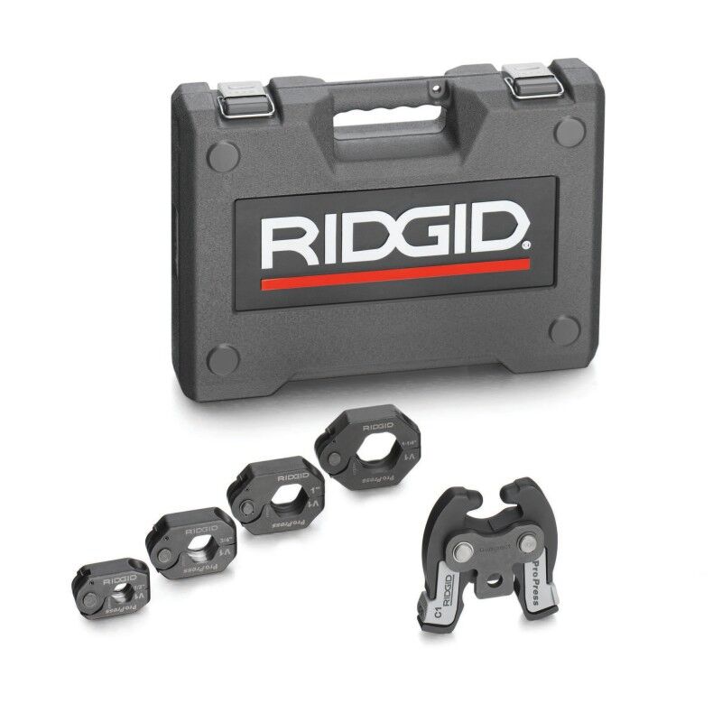 RIDGID Rings for ProPress Combo Kit (V1/C1 ½″–1¼″) | Model 28048 | J.M. McKinney Co 28048 - RIDGID® Rings for ProPress®
