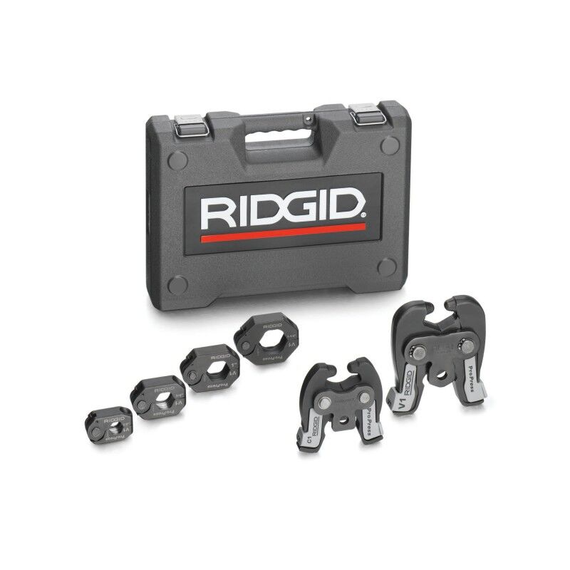 RIDGID Rings for ProPress Combo Kit (V1/C1 ½″–1¼″) | Model 28048 | J.M. McKinney Co 28048 - RIDGID Rings for ProPress Combo Kit