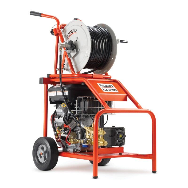 RIDGID KJ-3100 Water Jetter | 3000 PSI Commercial Drain Cleaner (Model 37413) | J.M. McKinney Co RIDGID KJ-3100 Water Jetter | 3000 PSI Commercial Drain Cleaner (Model 37413)