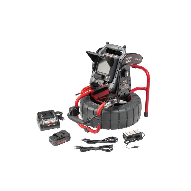 RIDGID SeeSnake Compact C40 System with CS6x Versa Monitor | Digital Recording & TruSense Technology (63828) | J.M. McKinney Co RIDGID SeeSnake Compact C40 System with CS6x Versa Monitor | Digital Recording & TruSense Technology (63828)