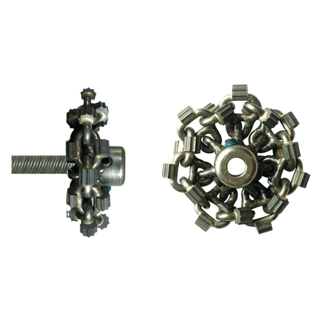 3in Circular Carbide Tipped Chain for Flex-Rooter | General Pipe Cleaners | J.M. McKinney Co 3in Circular Carbide Tipped Chain for Flex-Rooter | General Pipe Cleaners