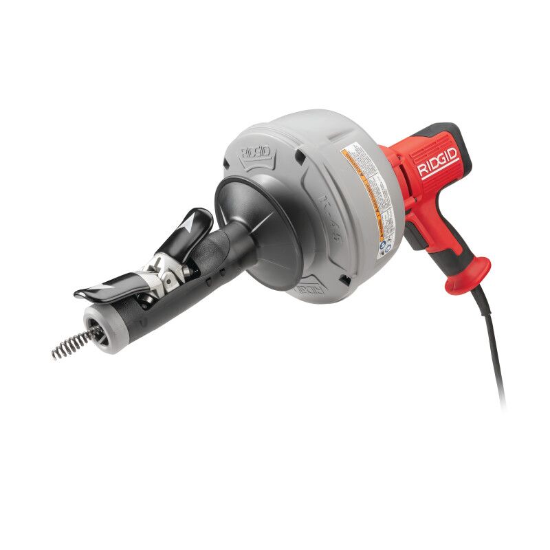 RIDGID K-45AF Sink Machine 35473 — Compact, Clean, and Fast Drain Clearing | J.M. McKinney Co RIDGID K-45AF Sink Machine | 35473