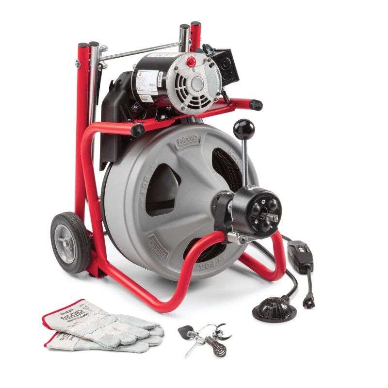 K-400 Drum Machine by RIDGID | Professional Drain Cleaning Power (Model 27008) | J.M. McKinney Co K-400 Drum Machine by RIDGID | Professional Drain Cleaning Power (Model 27008)