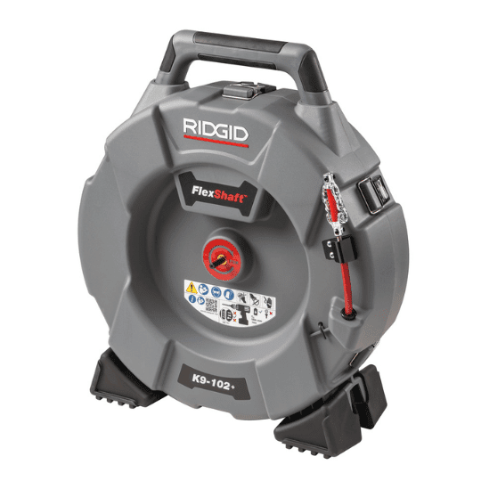 RIDGID K9-102+ FlexShaft Machine | 1¼″–2″ Drain Cleaner (Model 76193) | J.M. McKinney Co RIDGID® K9-102+ FlexShaft® Machine 76193 - 3
