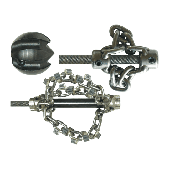 General Pipe Cleaners FR-100-CS - Flexi-Rooter 100 Cutter Set for 5/16-in Flexible Shaft (FR-2CK, FR-3-4HDCK, and FR-1-1/2CG) | J.M. McKinney Co General Pipe Cleaners FR100-CS - Flexi-Rooter 100 Cutter Set for 5/16-in Flexible Shaft (FR-2CK, FR-3-4HDCK, and FR-1-1/2CG)