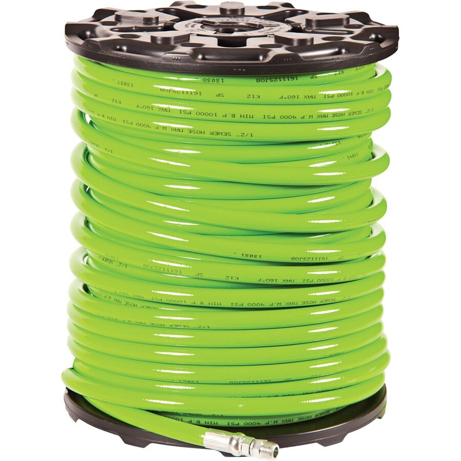 Gorlitz Jetter Hose, Large - 1/2" X 500' | JH 18 | J.M. McKinney Co Gorlitz Jetter Hose, Large | 1/2" X 500' | JH 18