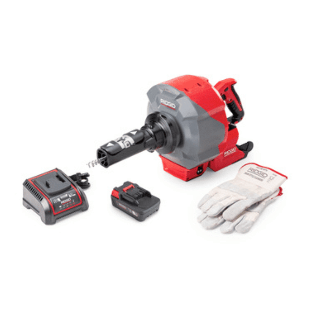 RIDGID K-46 Cordless SinkSnake™ (Model 78053) – 18V Drain Cleaning Machine | J.M. McKinney Co RIDGID® K-46 Cordless SinkSnake | Gallery Image 1 | J.M. McKinney Co.
