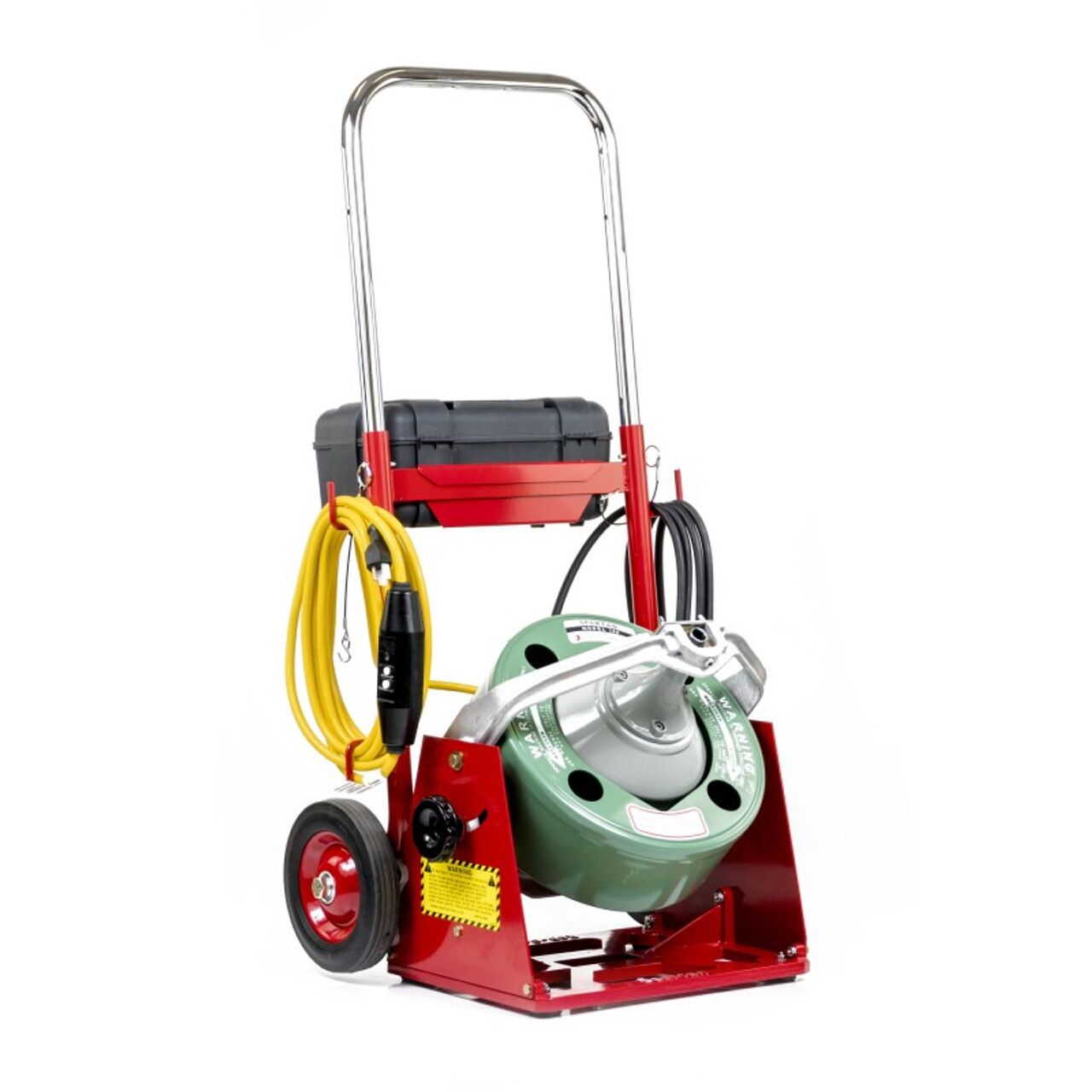 Spartan Tool Model 100 Drain Cleaning Machine w/13/32" Drum | 02812201K (cable not included) | J.M. McKinney Co 2812201K - Spartan Tool Model 100 Drain Cleaning Machine
